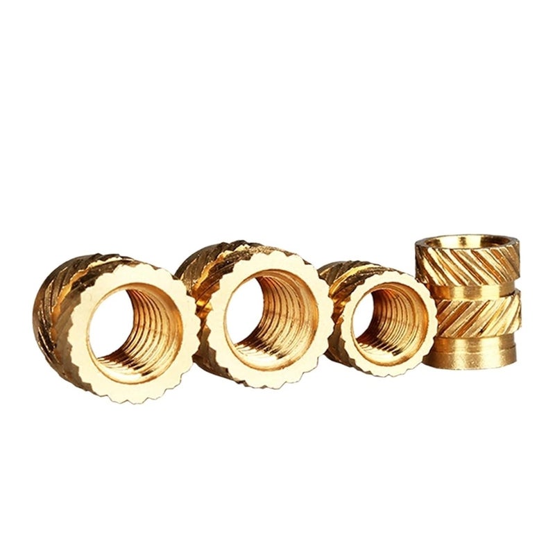 براس M3X4 6X5 تدفئة قالب صمولة خيوط إدراجات للطباعة ثلاثية الأبعاد 30 قطعة - Image 2